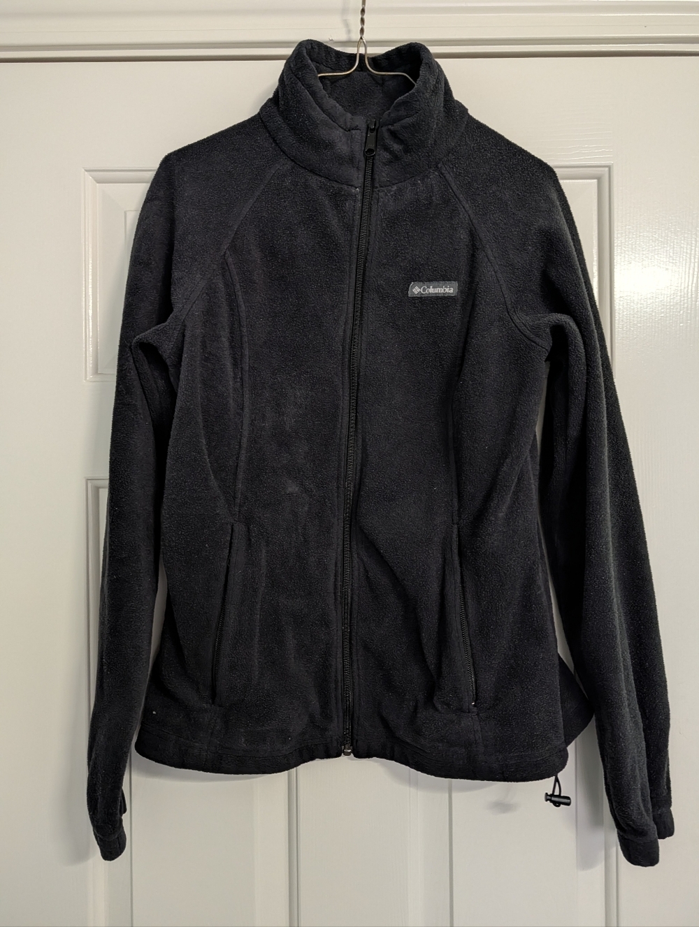 Columbia Women's Black Lightweight Full-Zip Fleece Jacket
